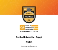 جامعة بنها ضمن أفضل 10 جامعات على مستوى مصر بتصنيف كيو اس للتنمية المستدامة لعام 2026